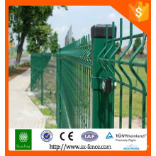 Cheap sale PVC coated welded wire mesh fence / clear panel fence panels